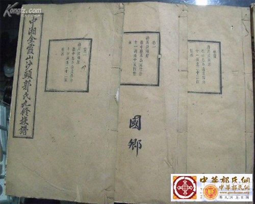 中湘金霞山沙头郭氏族谱