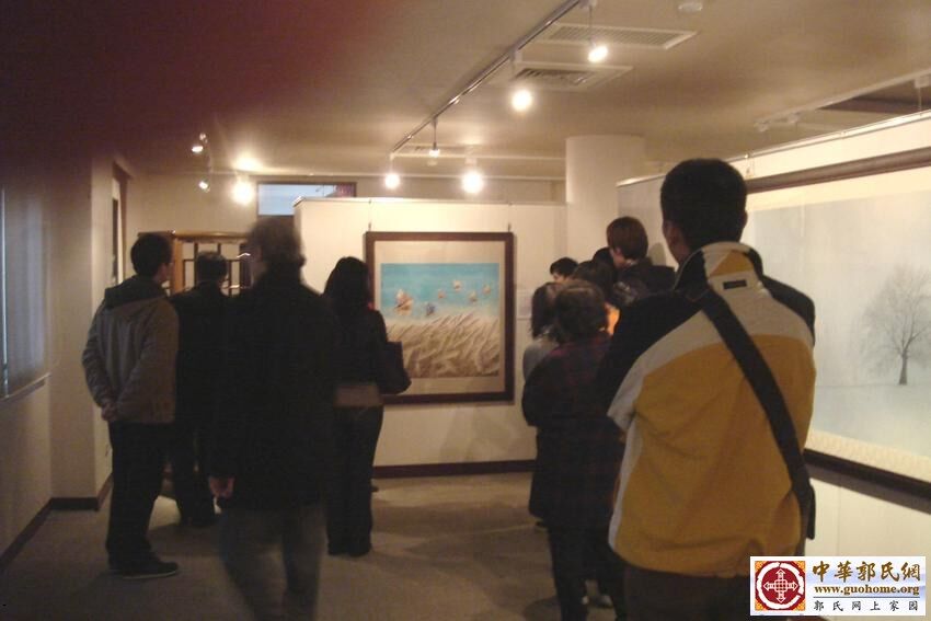 31郭关禅画全球巡回佛光山展 工作人员导览.JPG