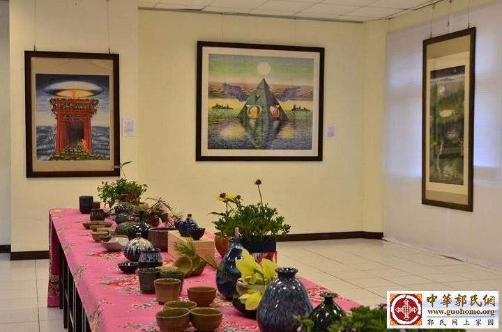 63郭关禅画全球巡回佛光山展 展场.JPG