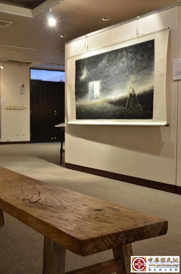 62郭关禅画全球巡回佛光山展 展场.JPG