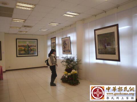 68郭关禅画全球巡回佛光山展 展场.JPG