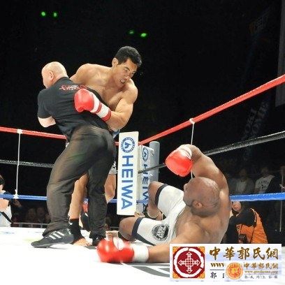 中国泰山郭建军KO美国怪兽