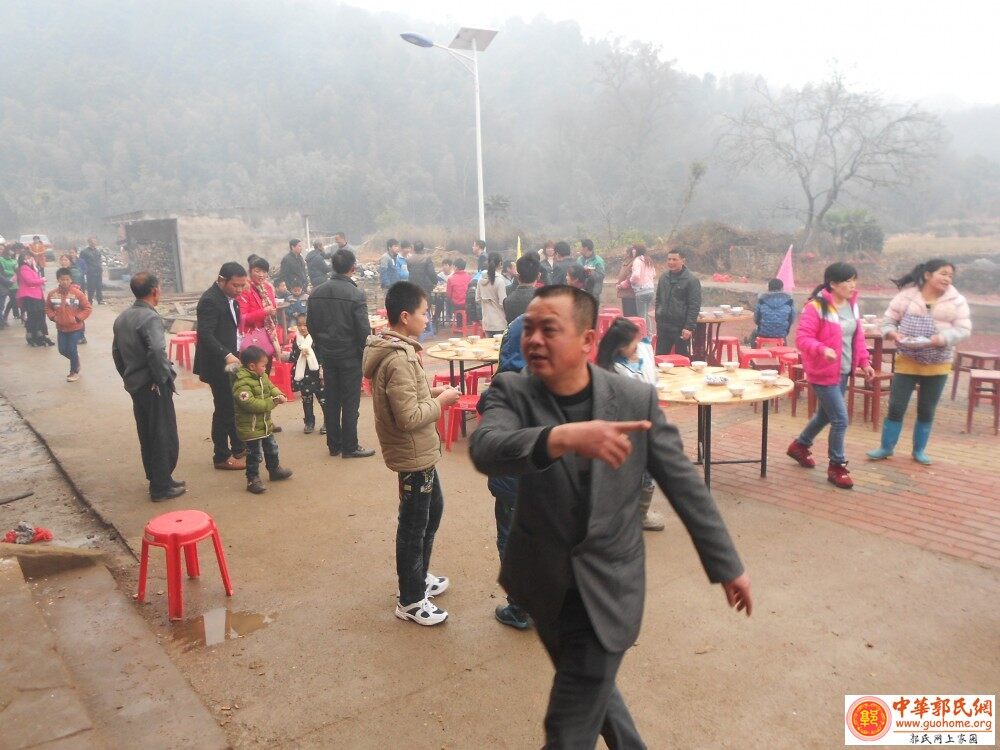 郭福建（为重建祠堂尽心尽力）