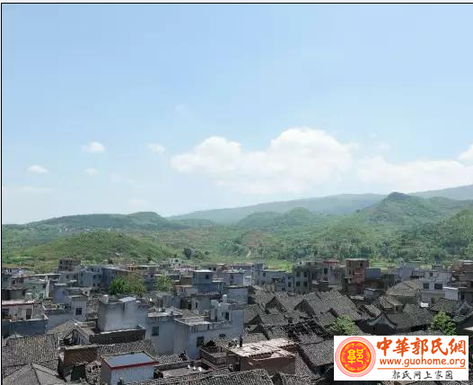 美丽的上乔古村