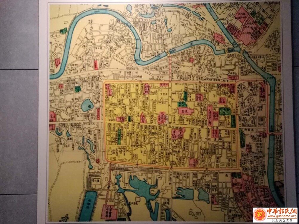 清  洋务运动时期天津卫旧城厢 略图