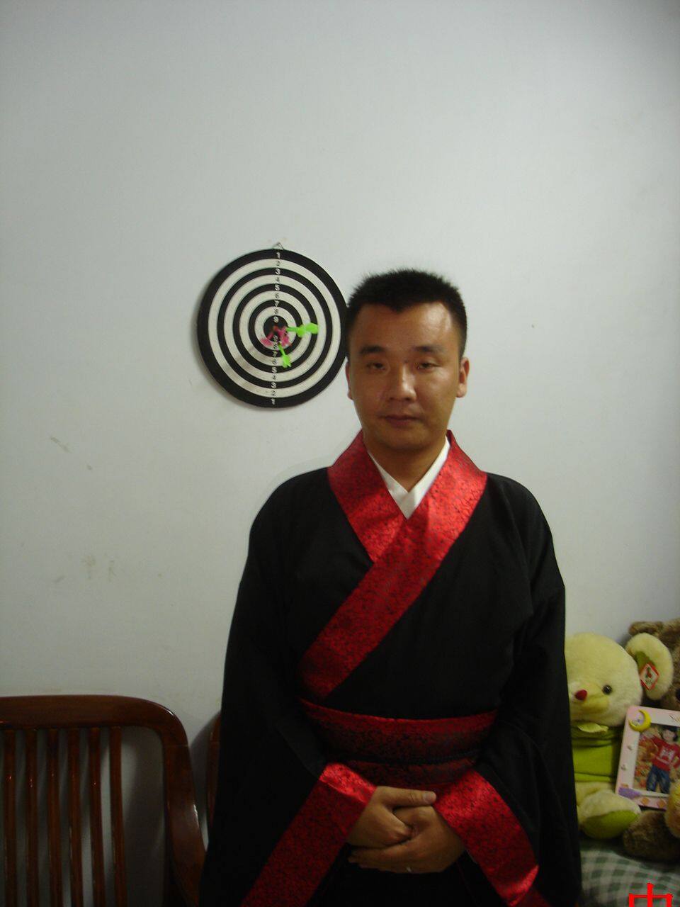 我和小女的汉服照片