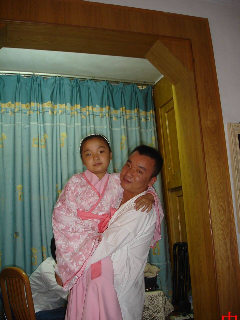 我和小女的汉服照片