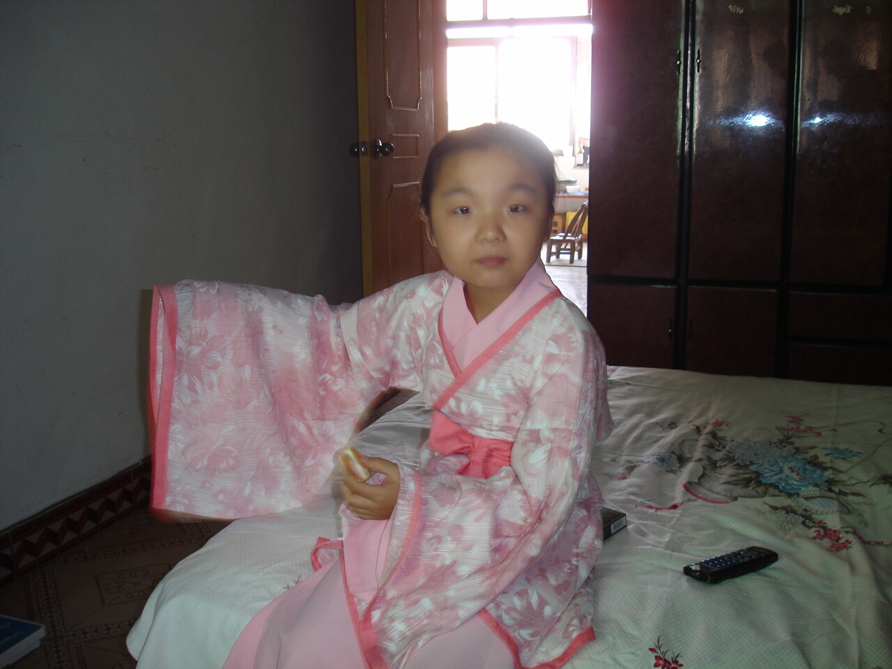 我和小女的汉服照片