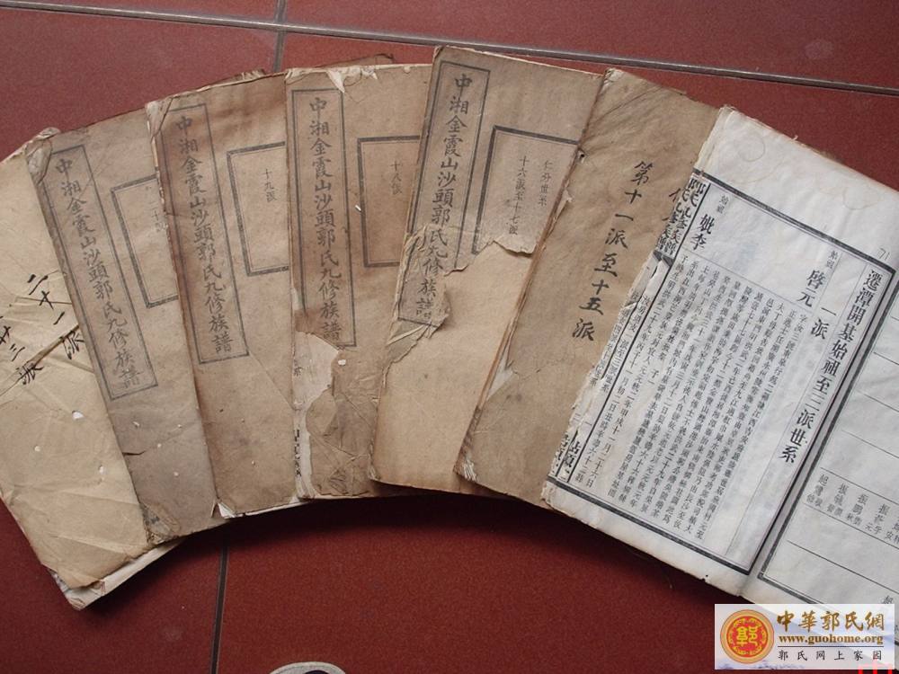 中湘金霞山沙头郭氏