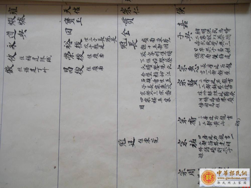 吴川郭氏宗谱（宗贤公谱）