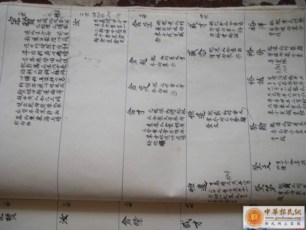 吴川郭氏宗谱（宗贤公谱）