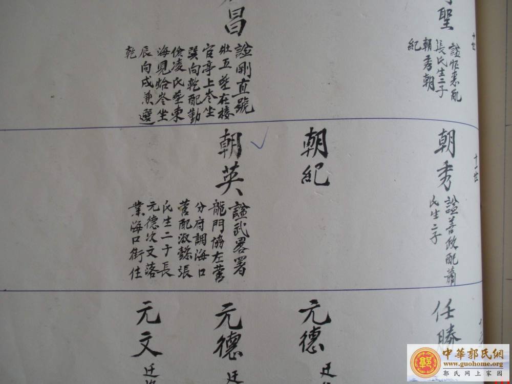 吴川郭氏宗谱（宗贤公谱）