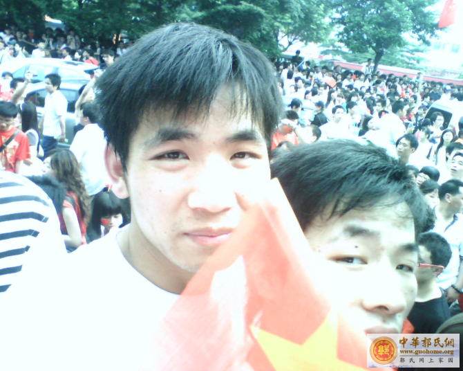 圣火传递时的我