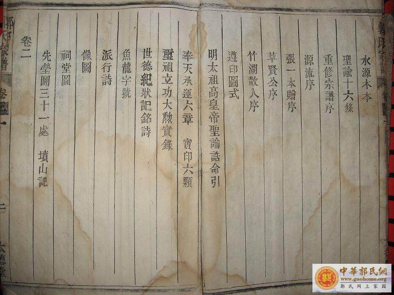 桐城安雅堂：郭氏家谱